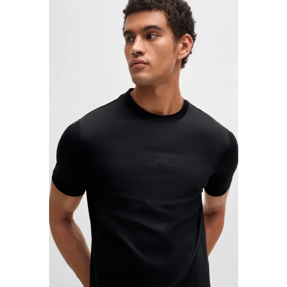 Hugo Boss Stijlvol T-shirt Black Heren