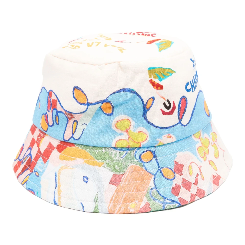 Alemais Stijlvolle smalle rand emmerhoed Multicolor Dames