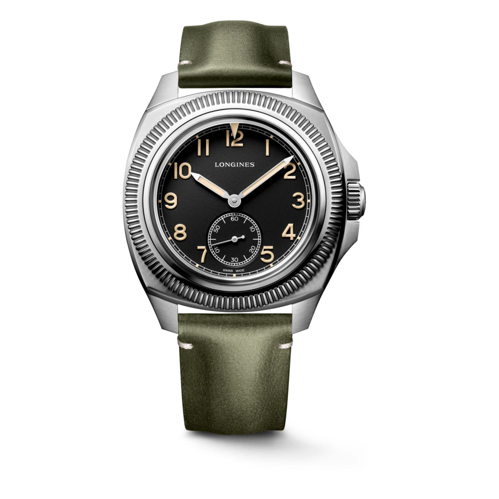 Longines Pilot Majetek Automatisk Klocka Black, Dam