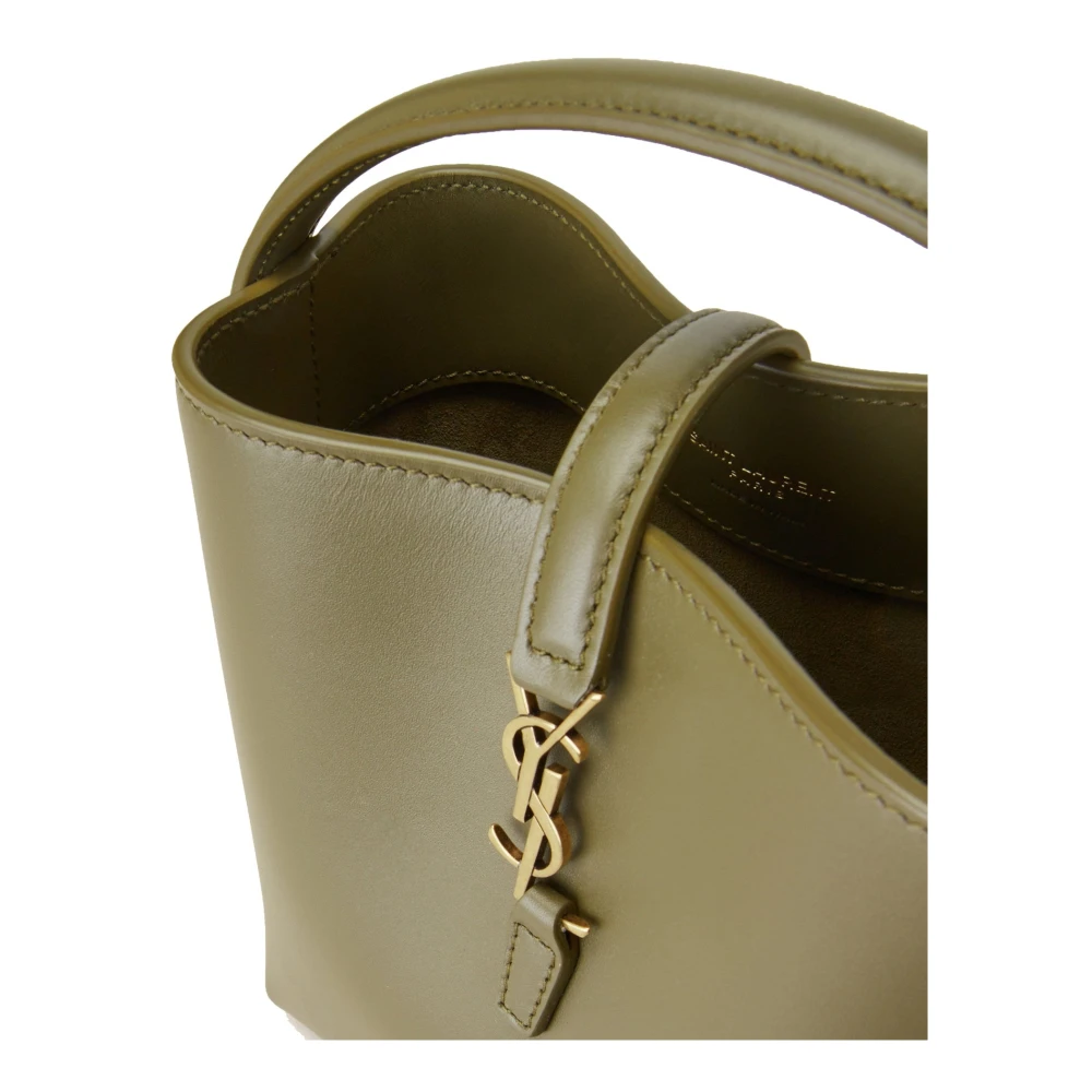 Saint Laurent Mini Schoudertas met Cassandre Sluiting Green Dames