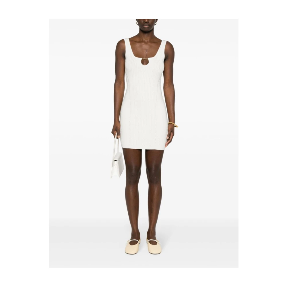 Jacquemus Short Dresses White Dames