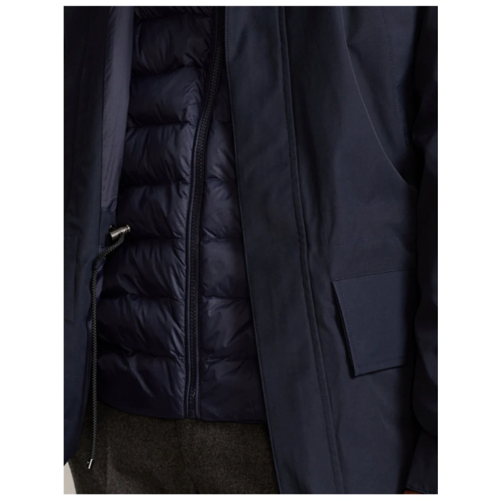 Polo Ralph Lauren 2-in-1 Parka met Gewatteerde Voering Blue Heren