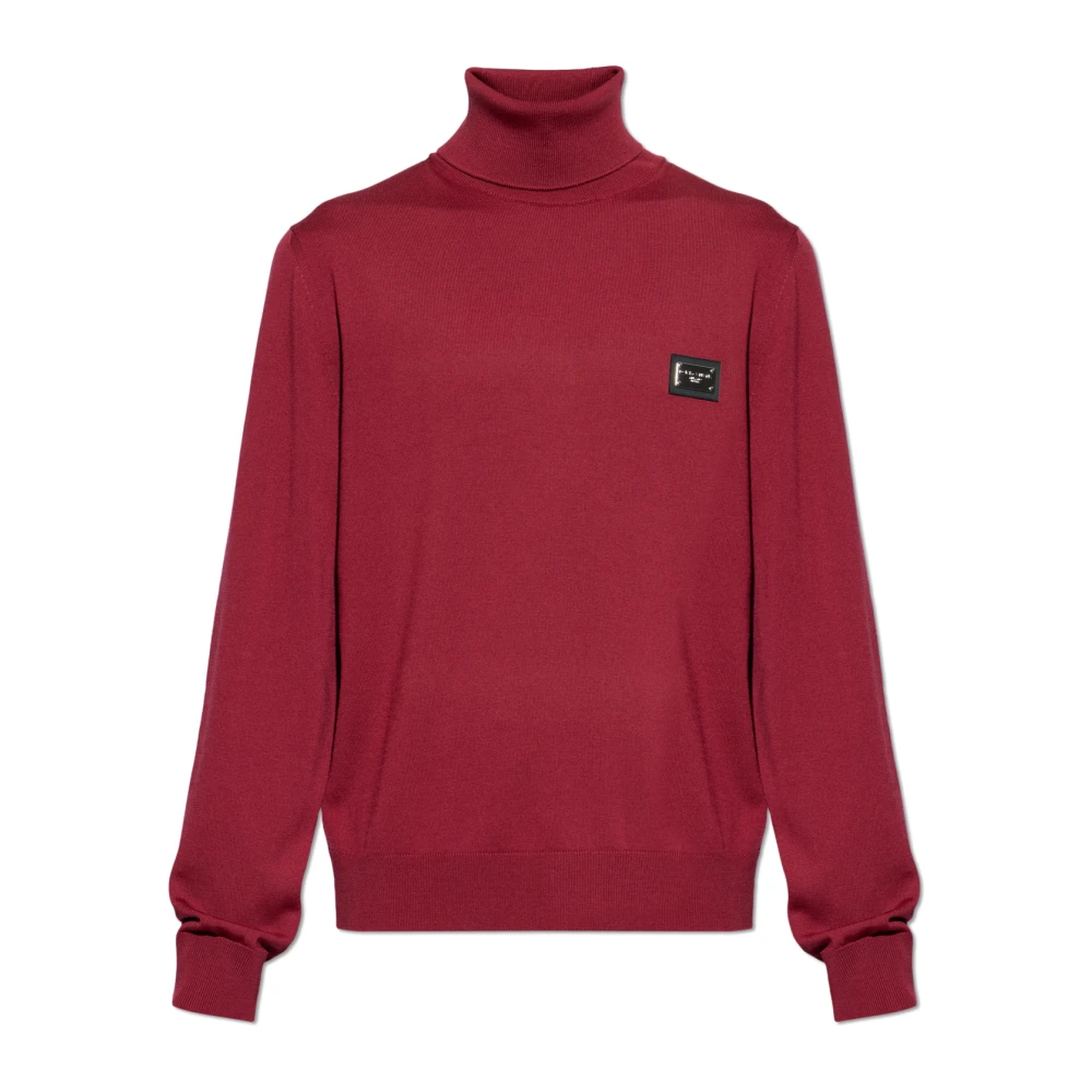 Dolce & Gabbana Uomo Rosso Maglie, M, New,