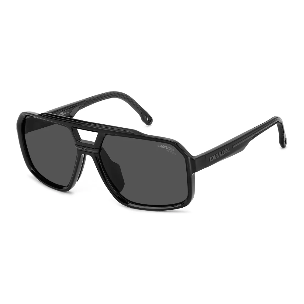 Carrera Men's Black Sunglasses, 59 Mm, Sporty /Grey Polarized Sunglasses