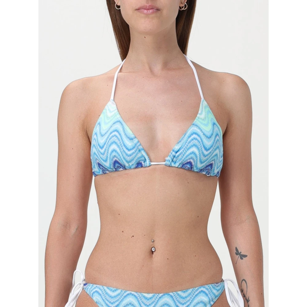MC2 Saint Barth Leah Bralette Blue Dames