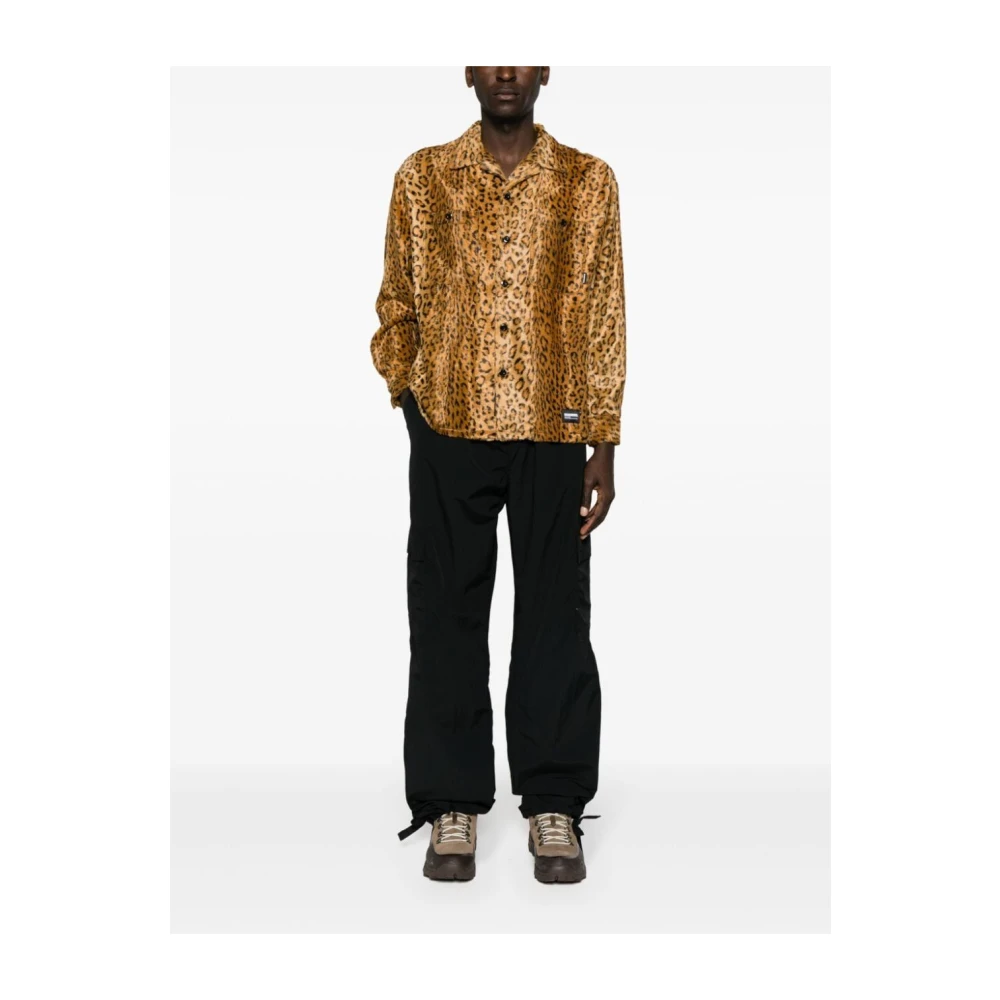 Msgm Zwarte Slim Fit Broek Black Heren