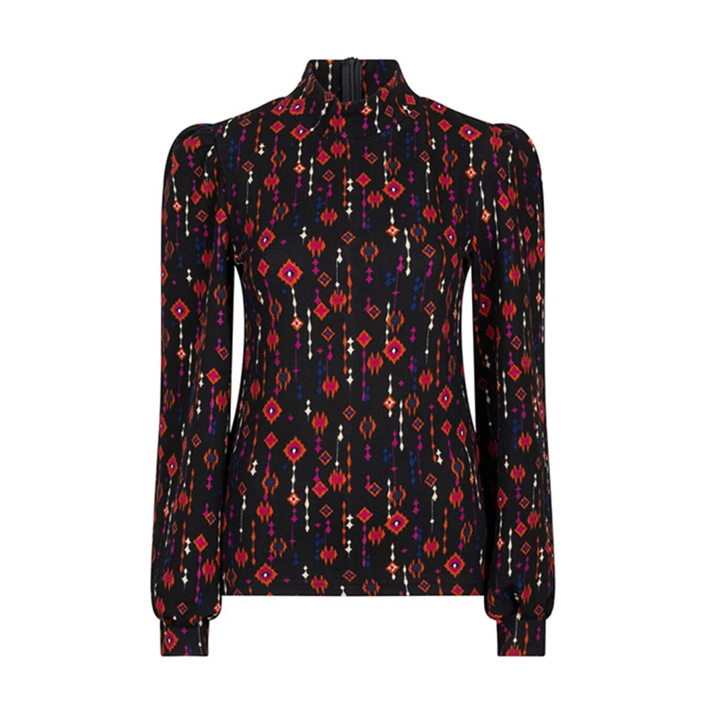 Lofty Manner Eve Lange Mouw Top Multicolor Dames