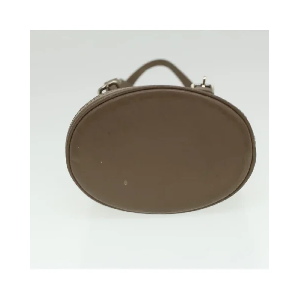 Louis Vuitton Vintage Pre-owned Satin handbags Brown Dames