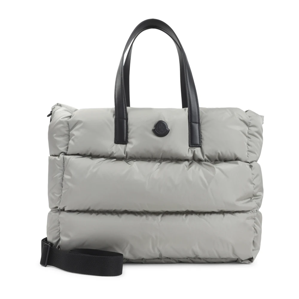 Moncler Men's Gray Shopping Bags, One Size, Caradoc Tote Bag