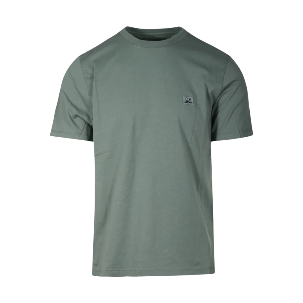 C.P. Company Green Bay Logo T-Shirt Green Heren