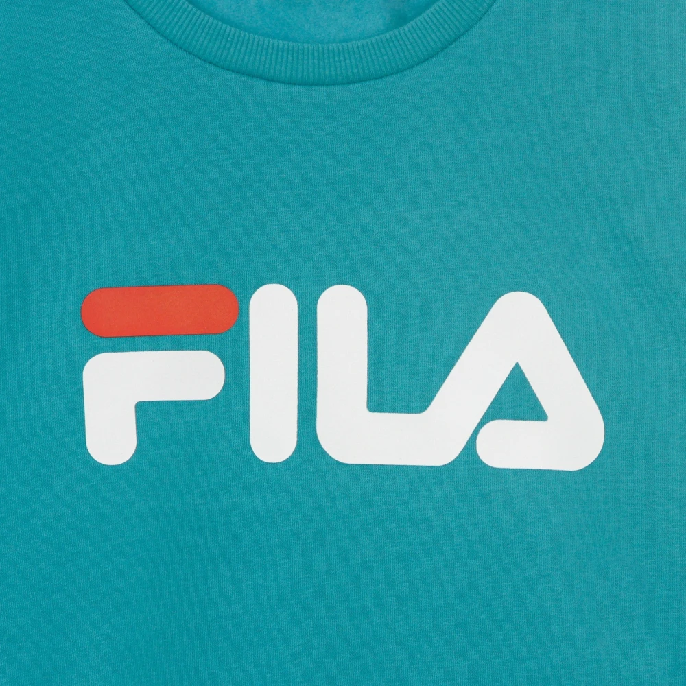 Fila Blauwe Crew Neck Sweatshirt Blue Heren