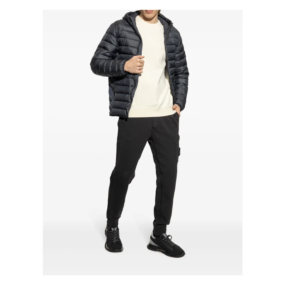 Stone Island Stijlvolle buitenjas Black Heren