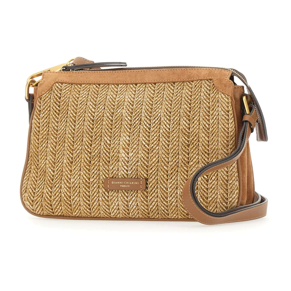 Gianni Chiarini Women's Beige Brooke Crossbody Bag