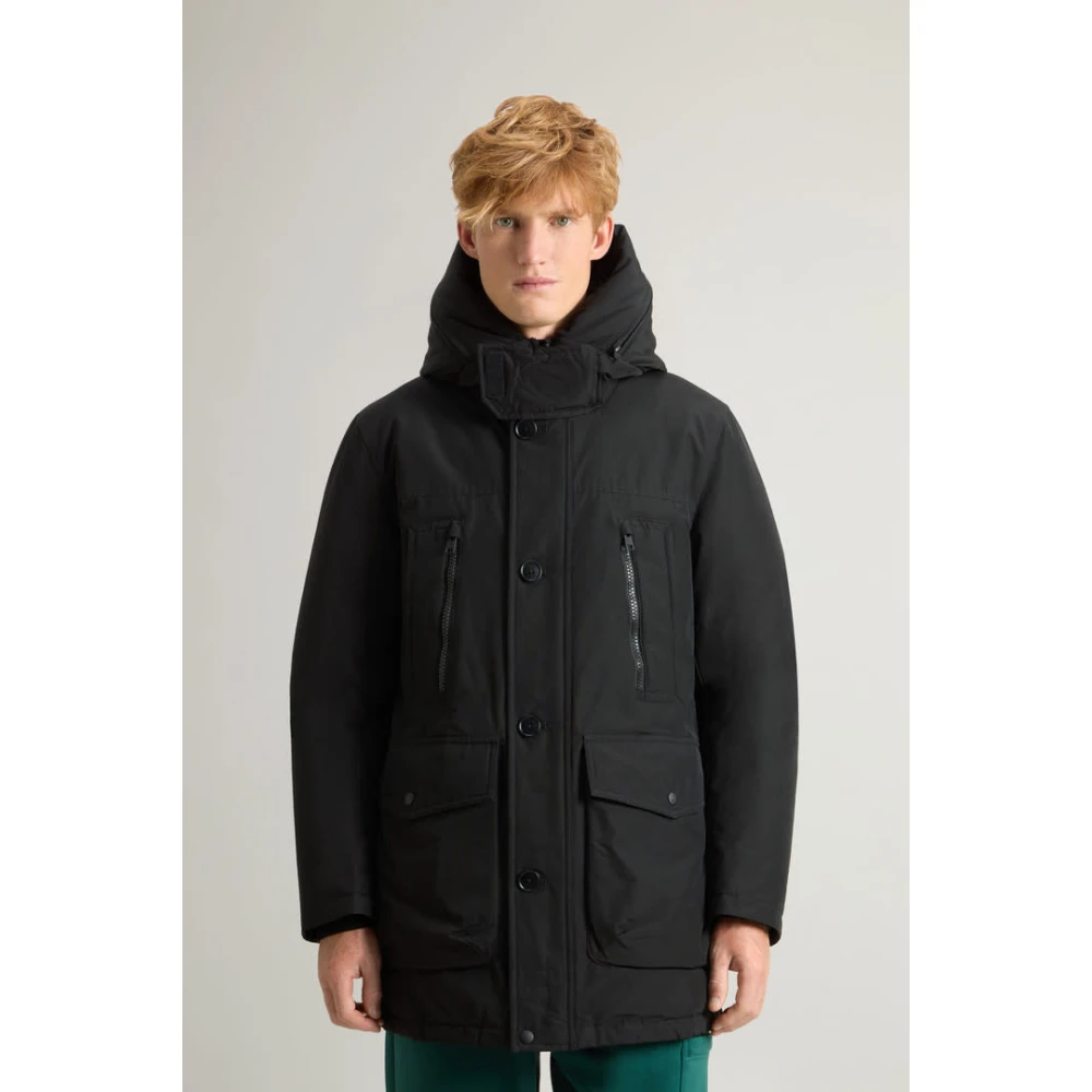 Woolrich Arctic Parka Zwart Mannen Winterjas Black Heren