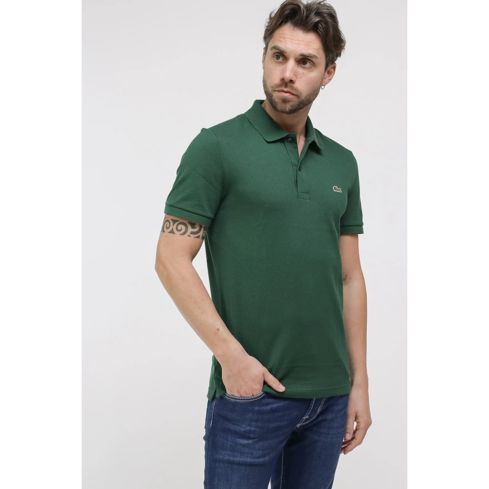 Lacoste Slim Fit Polo Shirt Green Heren