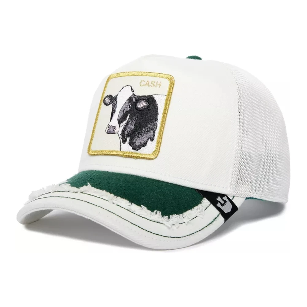 Goorin Bros Silky Cow Trucker Cap Wit Multicolor Heren