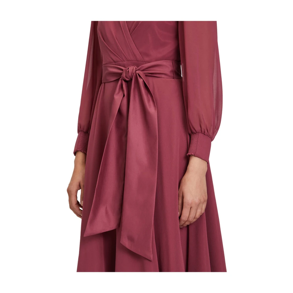Vera Mont Korte Mouw Jurk Red Dames