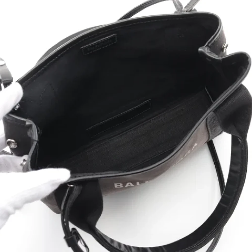 Balenciaga Vintage Pre-owned Cotton balenciaga-bags Black Dames