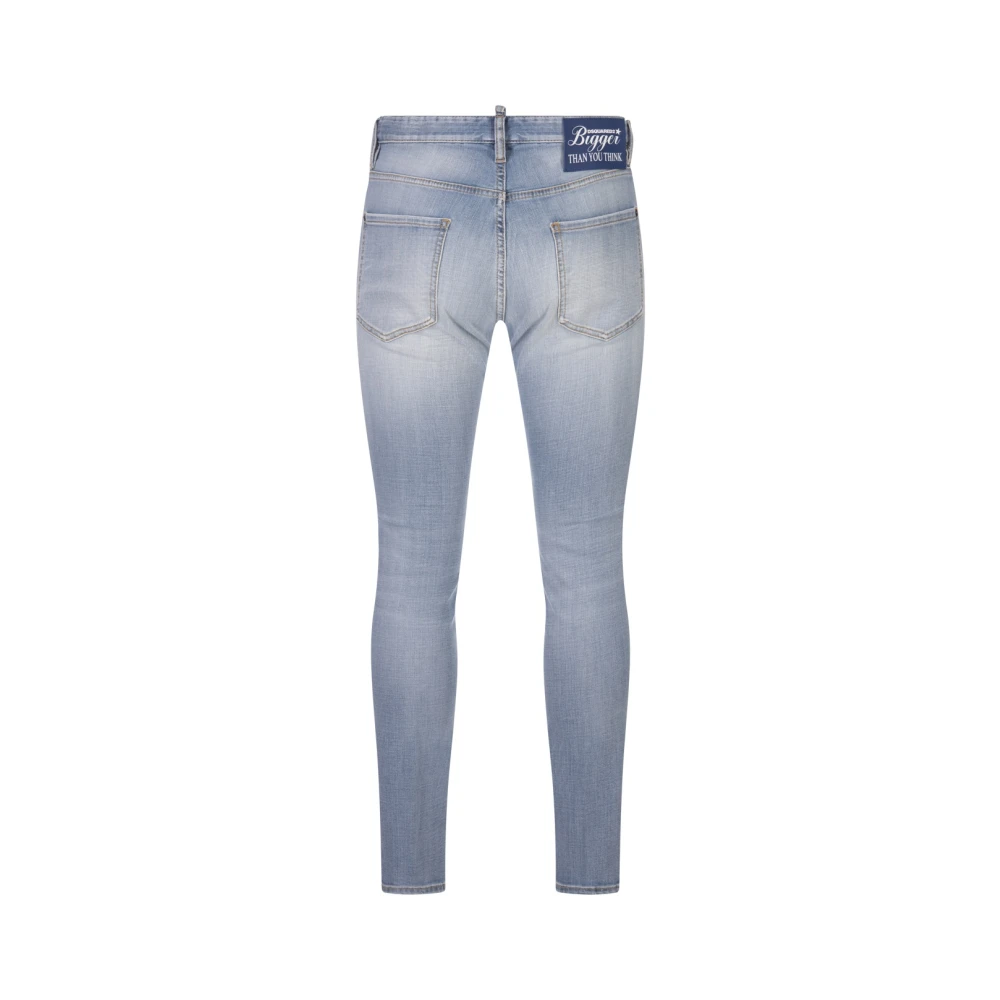 Dsquared2 Blauwe Cool Guy Slim Fit Jeans Blue Heren