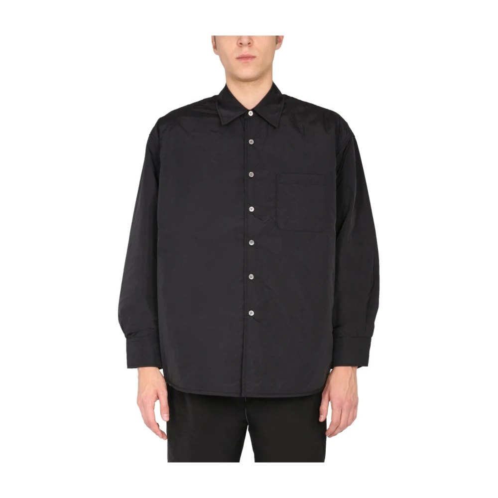 Our Legacy Lichte Technische Stofjas Black Heren