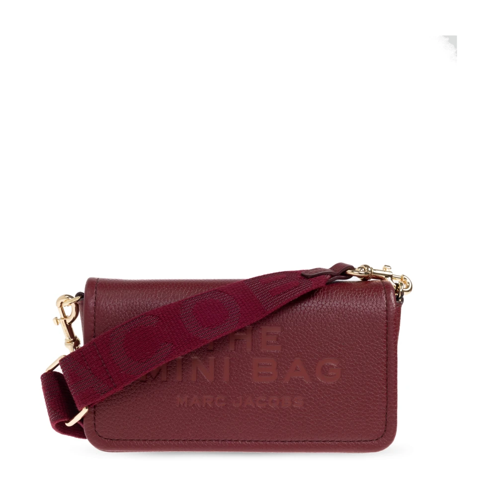 Marc Jacobs Kvinno Röd Väskor Dam, One Size, Läder, Axelväska