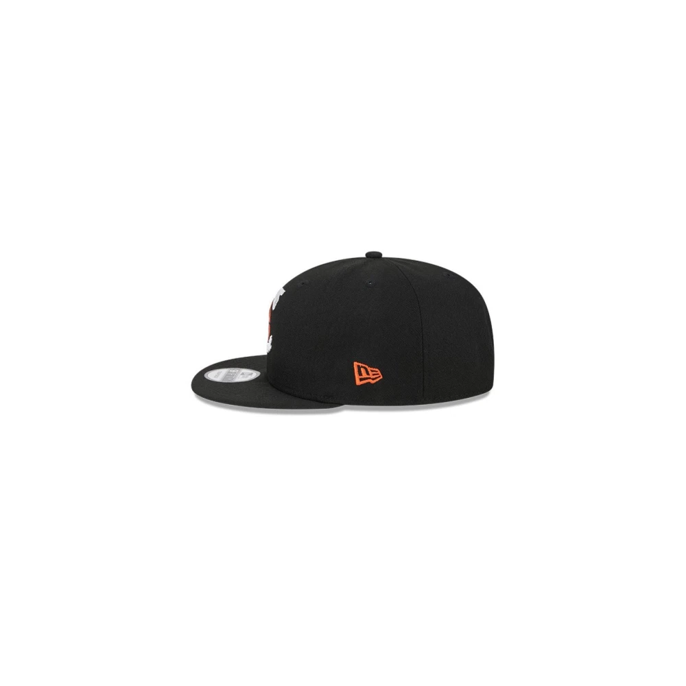 new era NBA ALT Pet Zwart Patched Logo Black Heren