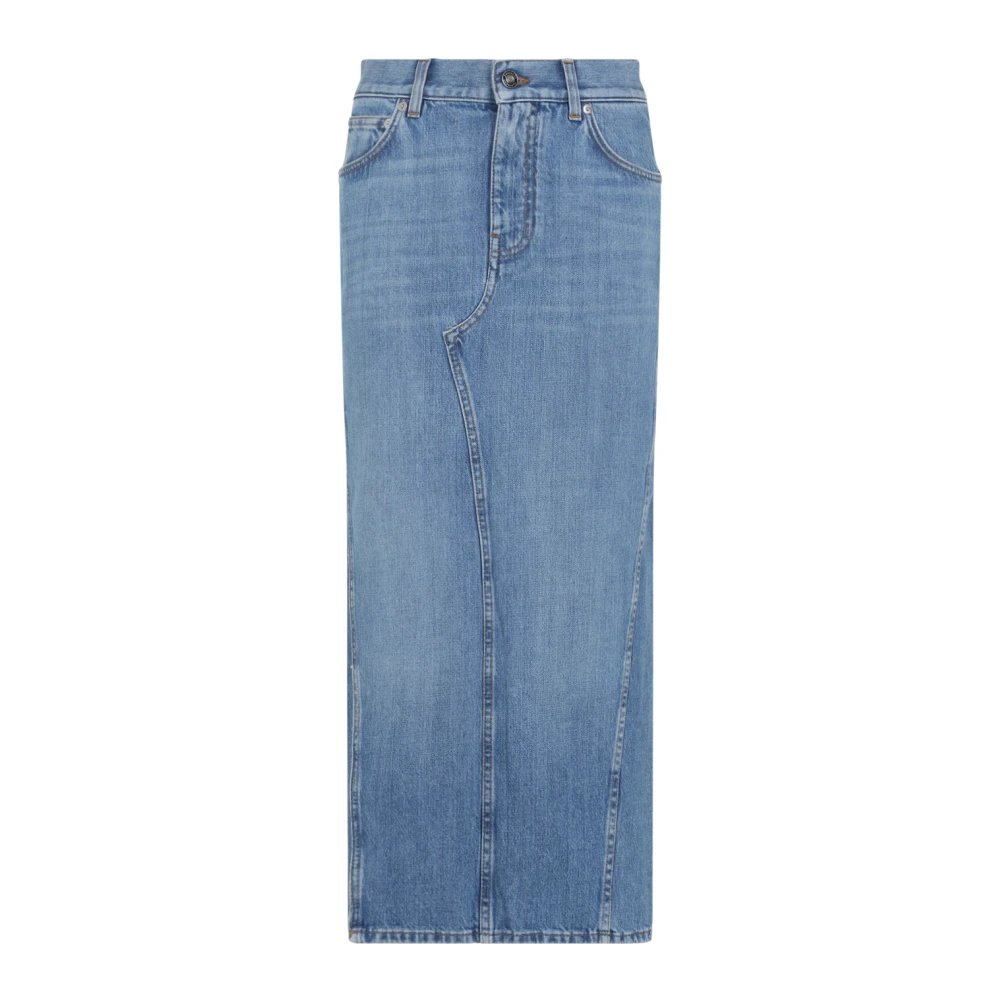 Givenchy Women's Blue Denim Skirts, S, Skirt Stylish Wardrobe Addition