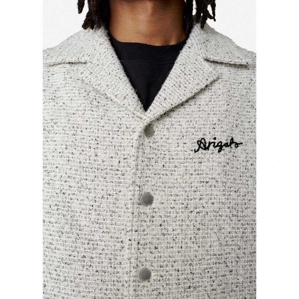 Axel Arigato Gil Boucle Shirt White Heren