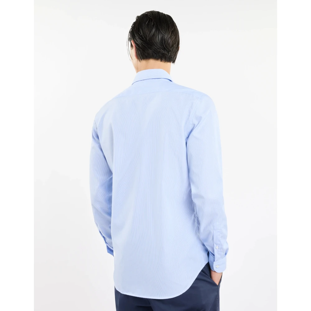 Fay Blauw Overhemd voor Mannen Blue Heren
