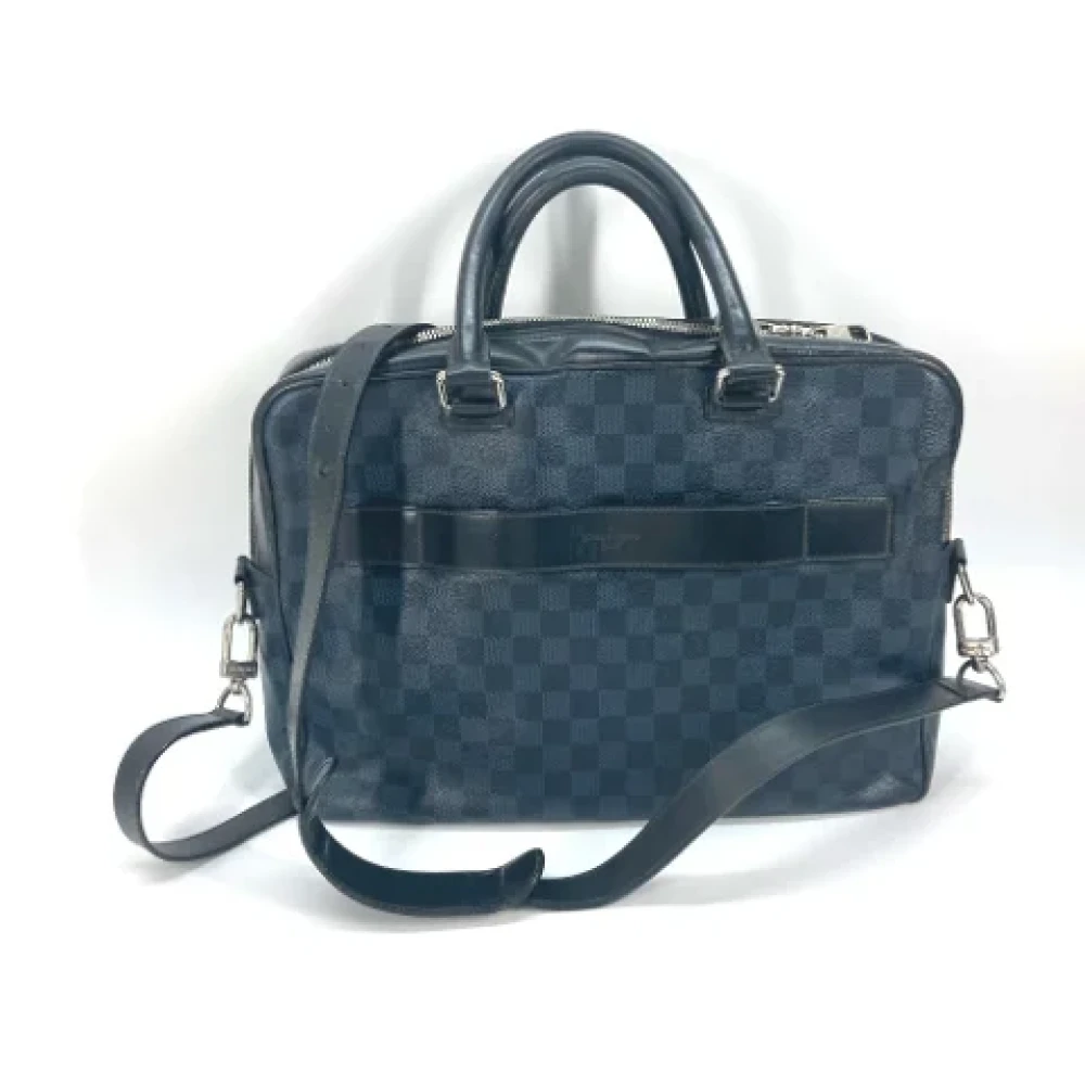 Louis Vuitton Vintage Pre-owned Fabric handbags Black Heren