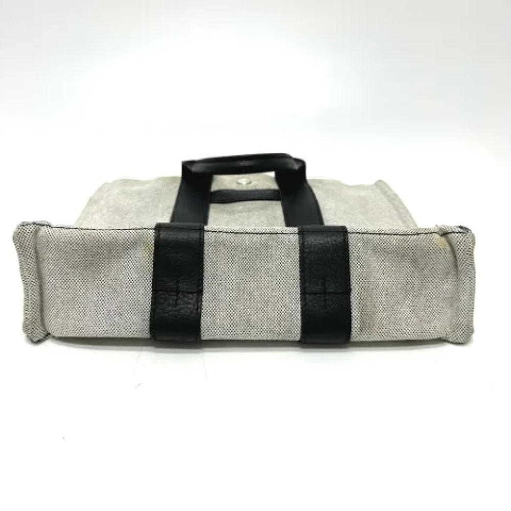 Hermès Vintage Pre-owned Fabric totes Gray Dames