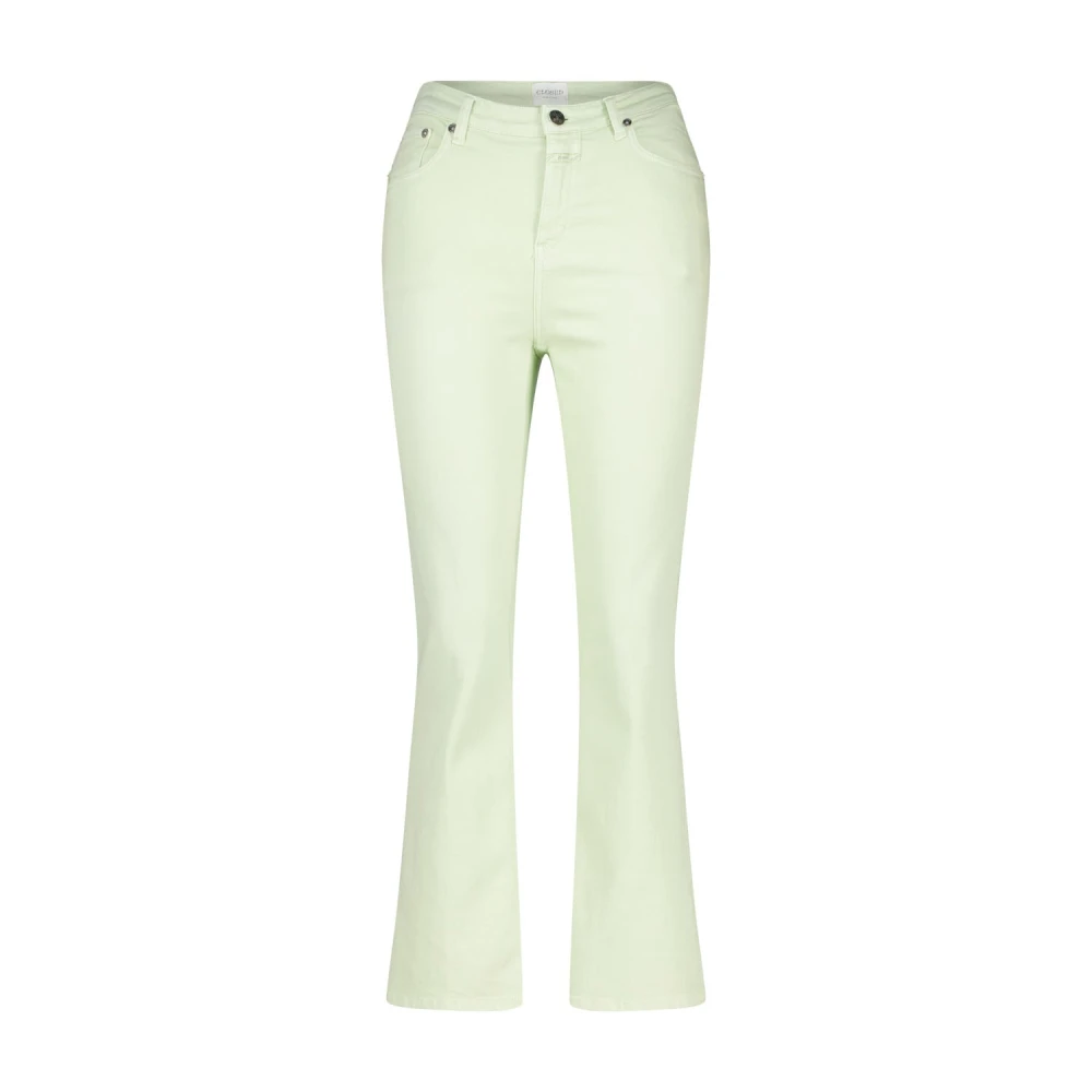 Closed Boot-cut Jeans Green Dames