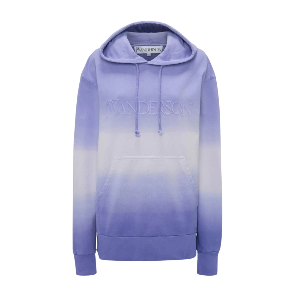 Jw Anderson Women's Purple Gradient Hoodie - Hoodies - Xs - Sweatshirts & Hoodies