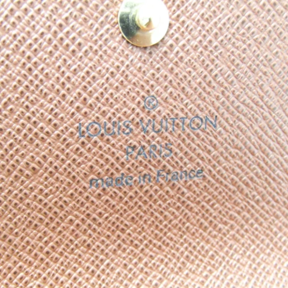 Louis Vuitton Vintage Pre-owned Fabric key-holders Brown Dames