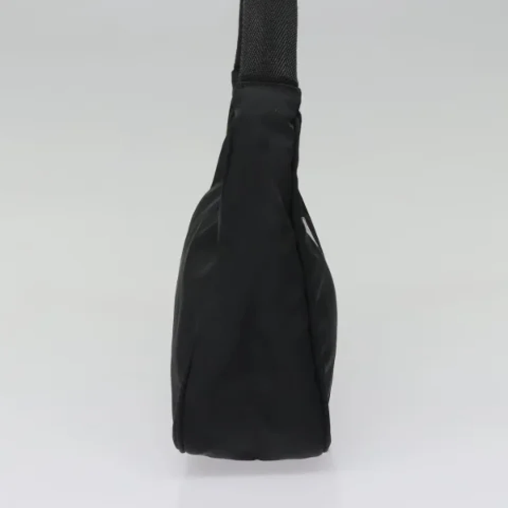 Prada Vintage Pre-owned Nylon handbags Black Dames
