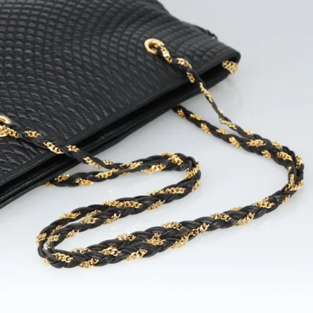 Bally Pre-owned Leather shoulder-bags Black Dames