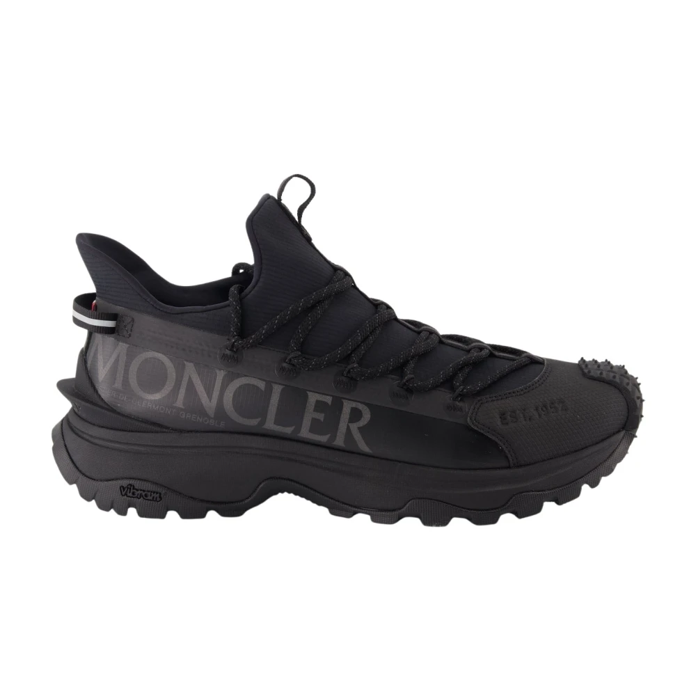 Moncler Men's Black Trailgrip Lite 2 Sneakers