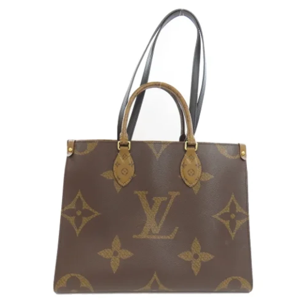 Louis Vuitton Vintage Pre-owned Fabric louis-vuitton-bags Brown Dames