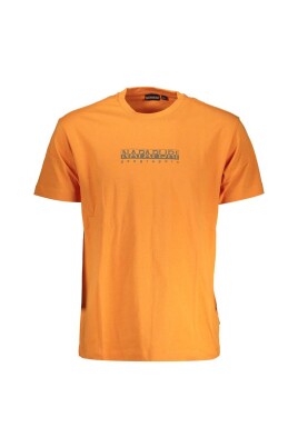 t-shirt-col-rond-orange-design-elegant