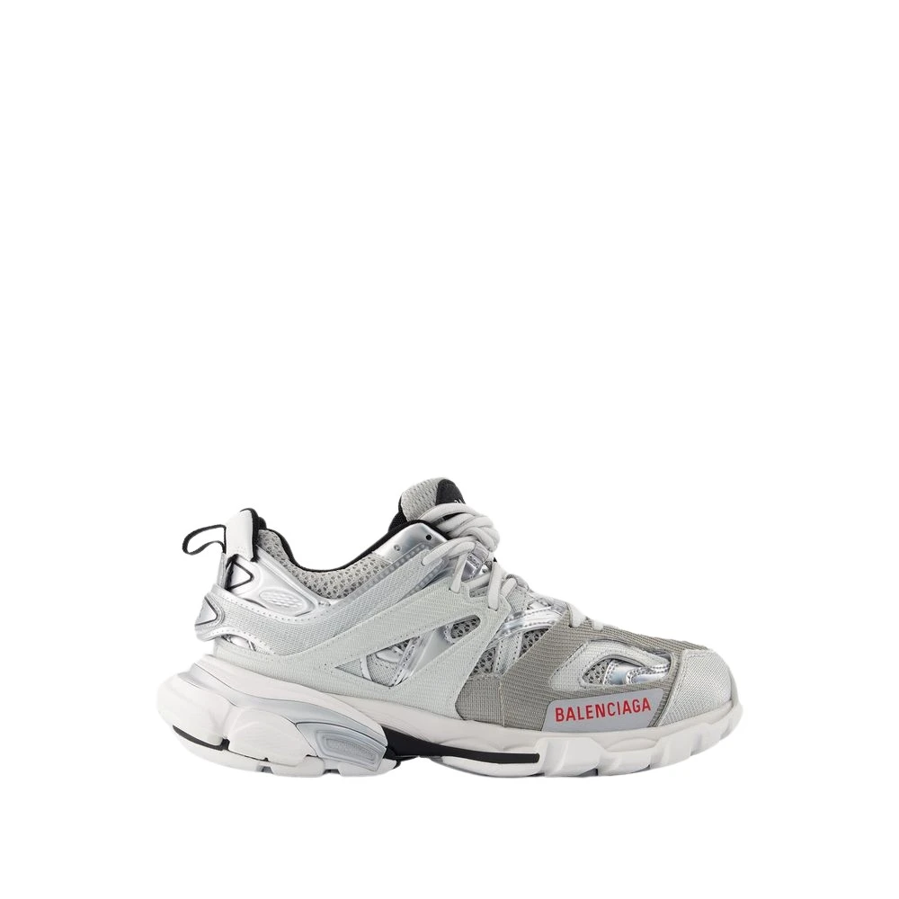 Balenciaga Zilveren Track Sneakers Synthetische Schoenen Dames Schoenen Grijs