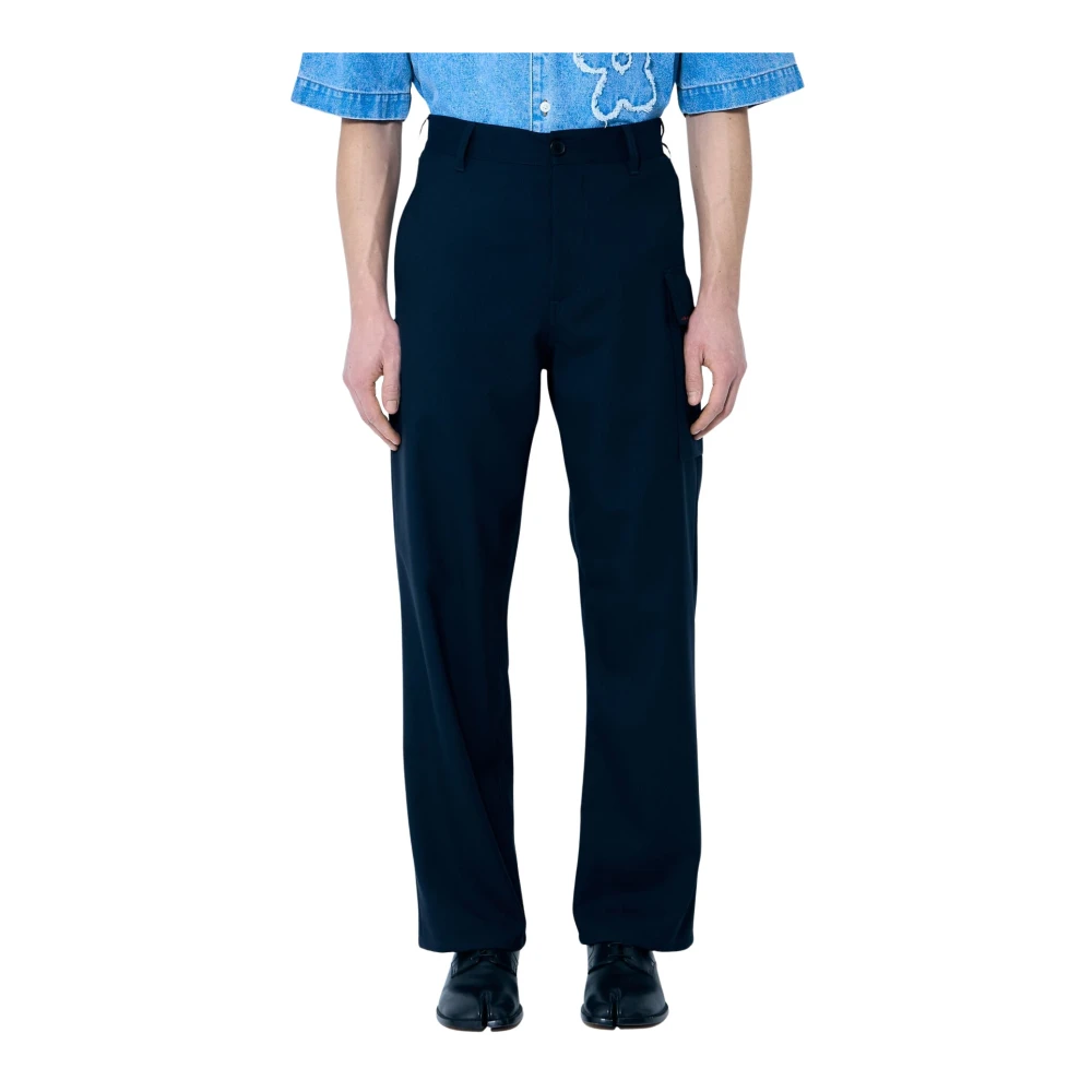 Trousers > Straight Trousers - - Marni - Modalova