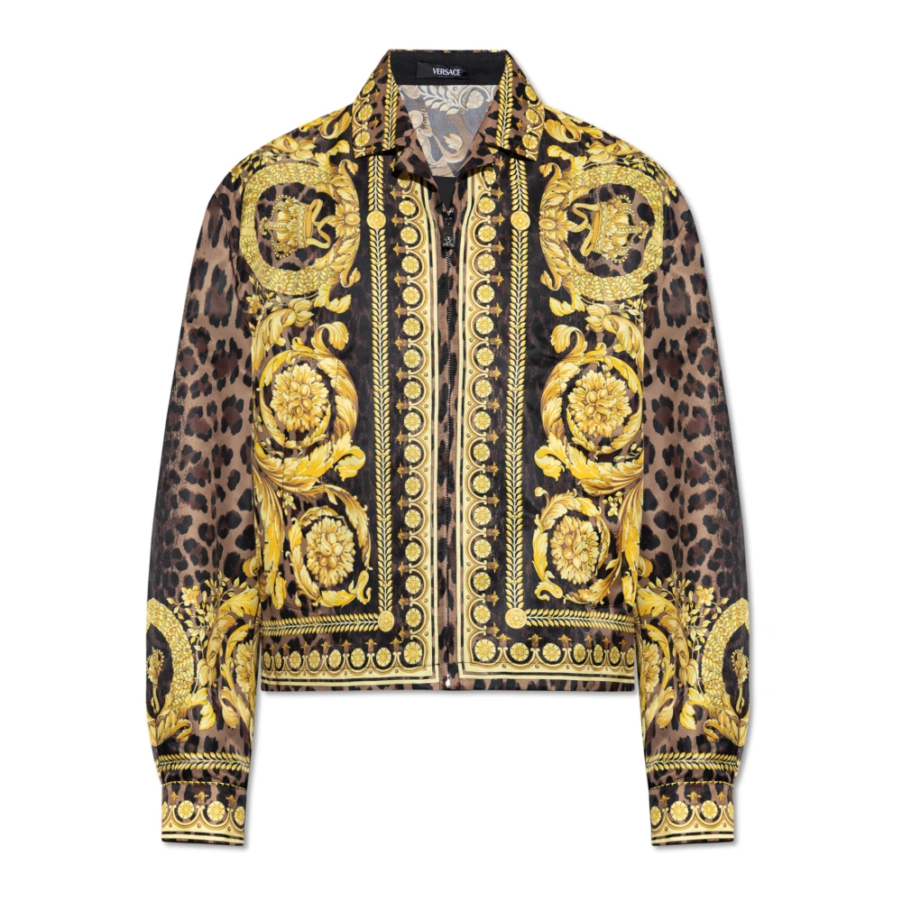 Versace Gestreepte jas Multicolor Heren