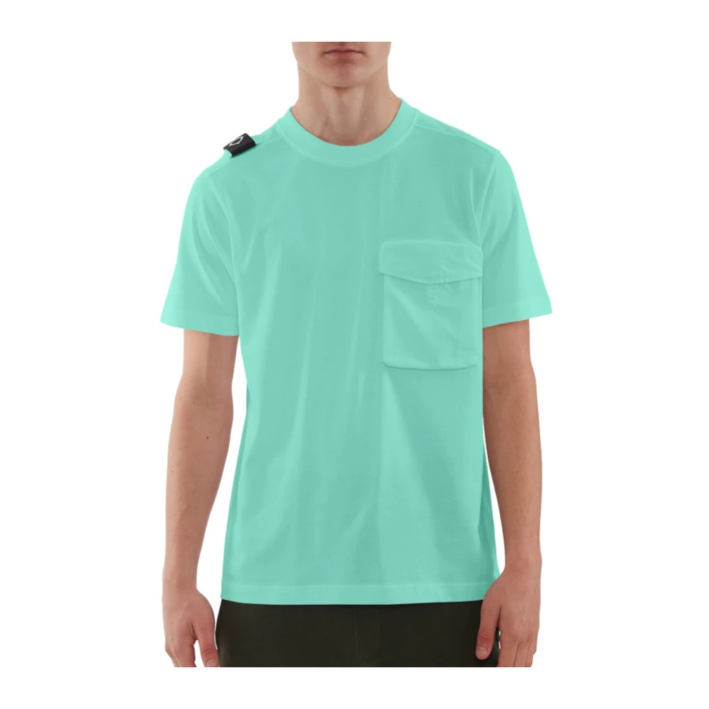 Ma.strum Aquatische Blauwe Heren T-shirt Green Heren