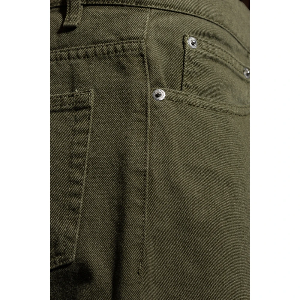 Ami Paris Broek met Logo Green Heren