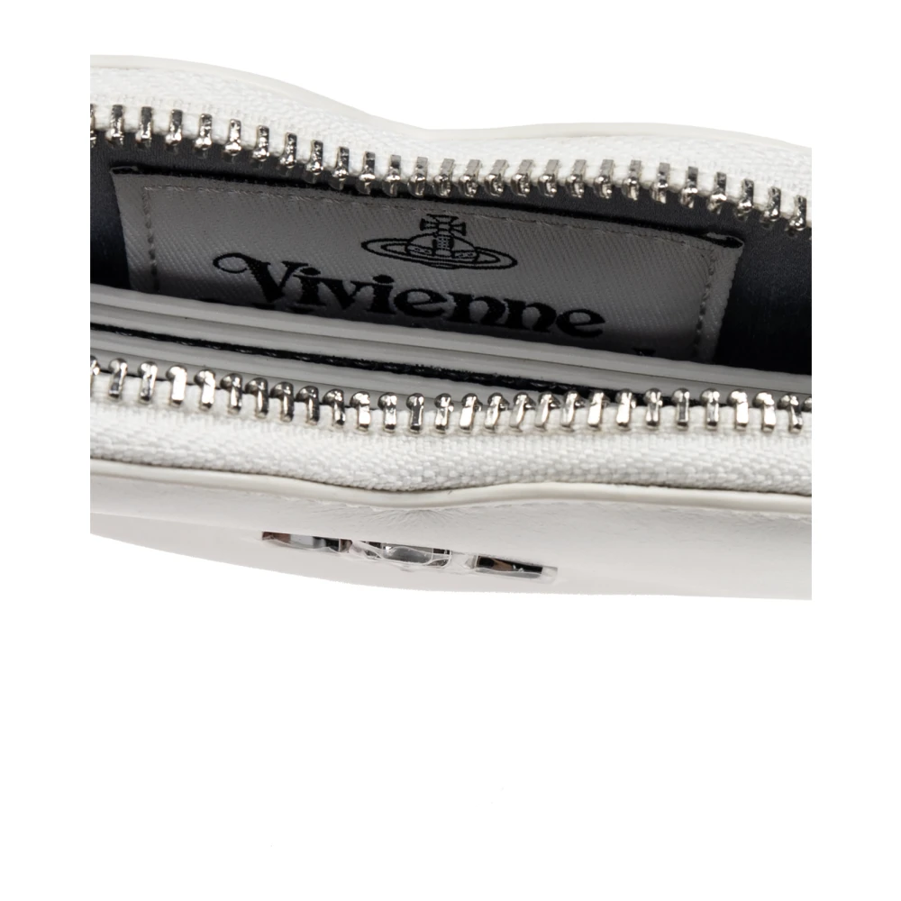 Vivienne Westwood Schoudertas in hartvorm White Dames