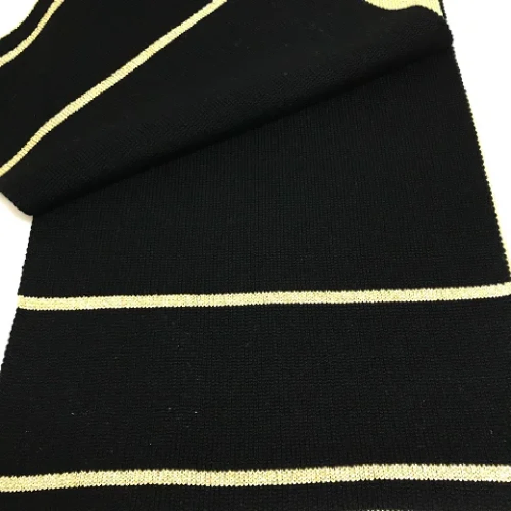 Louis Vuitton Vintage Pre-owned Wool scarves Yellow Dames