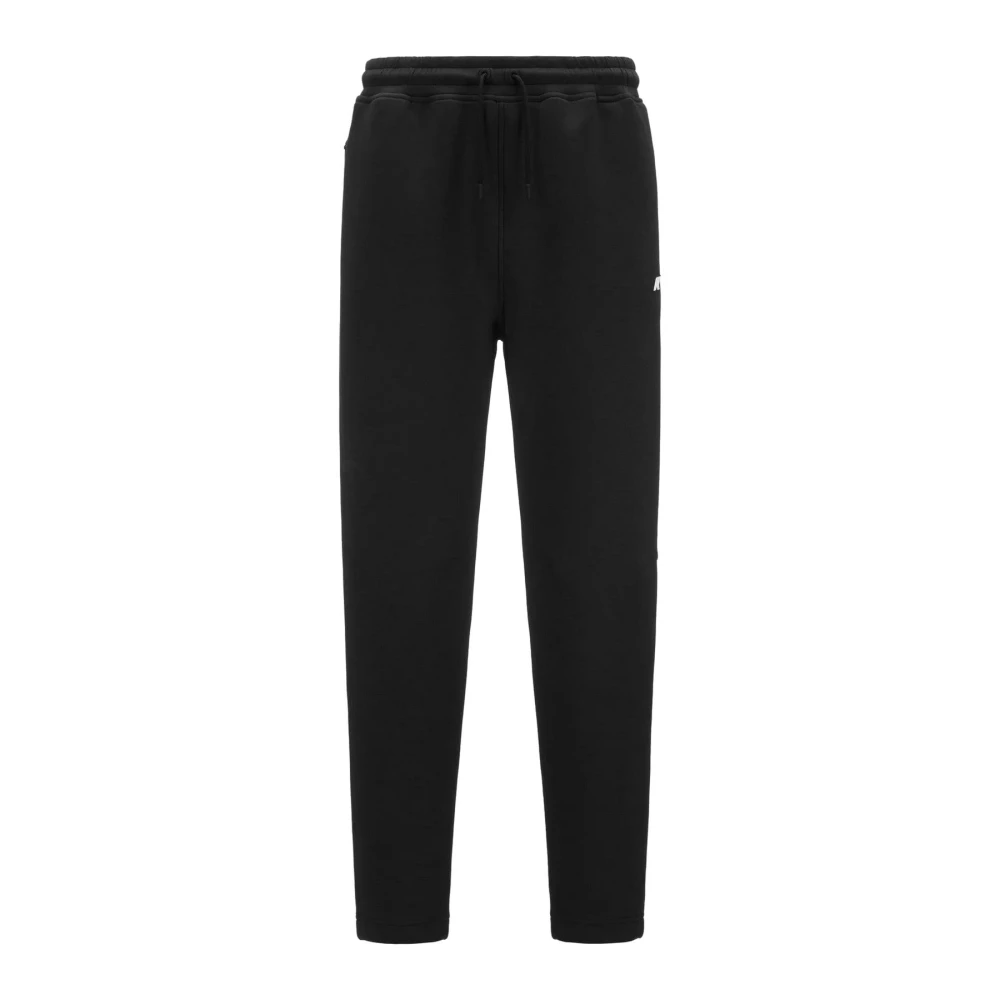 K-Way Elastan Polyester Byxor Black, Herr