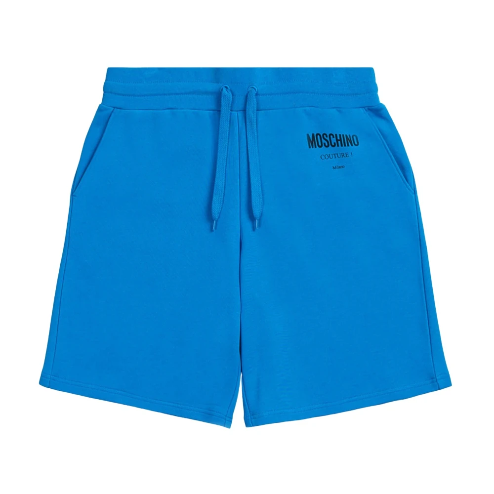Moschino Sommar Mode Shorts för Män Blue, Herr