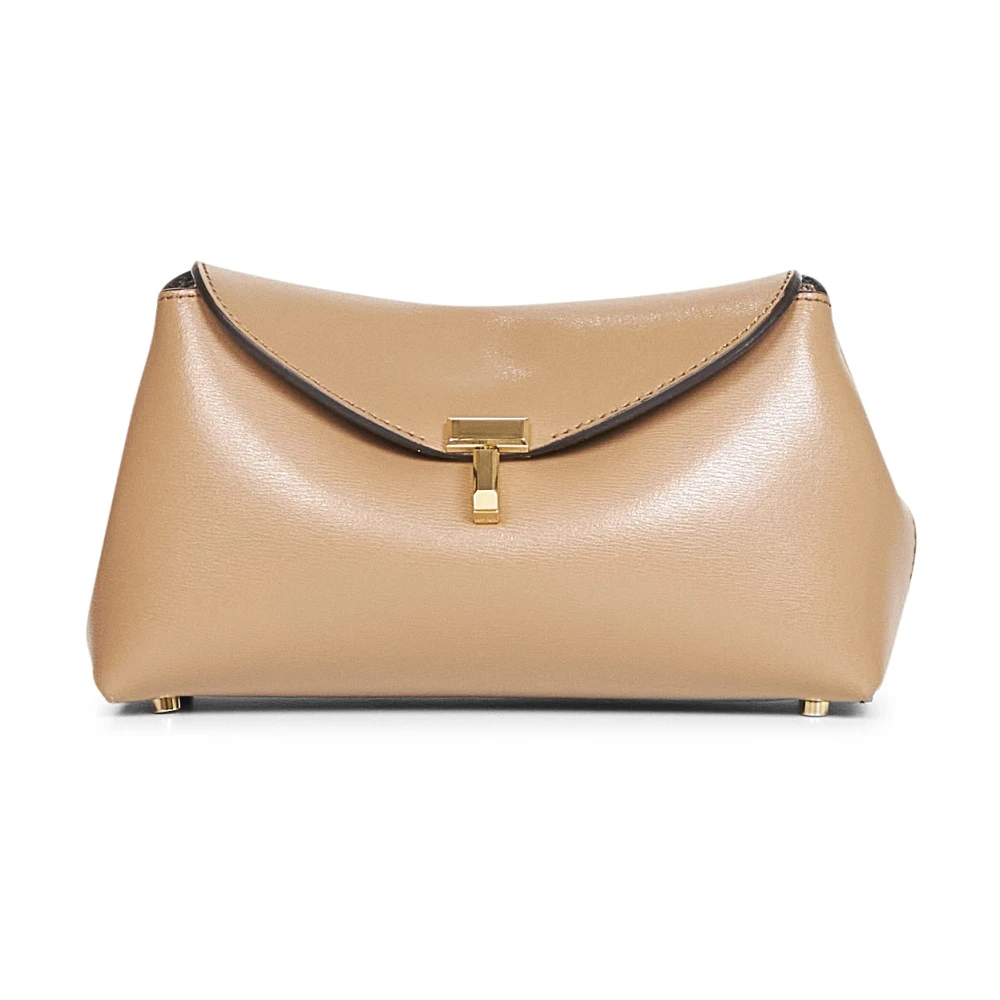 Totême , Shoulder Bags, Female, Brown, One Size, T-Lock Top Handle Bag