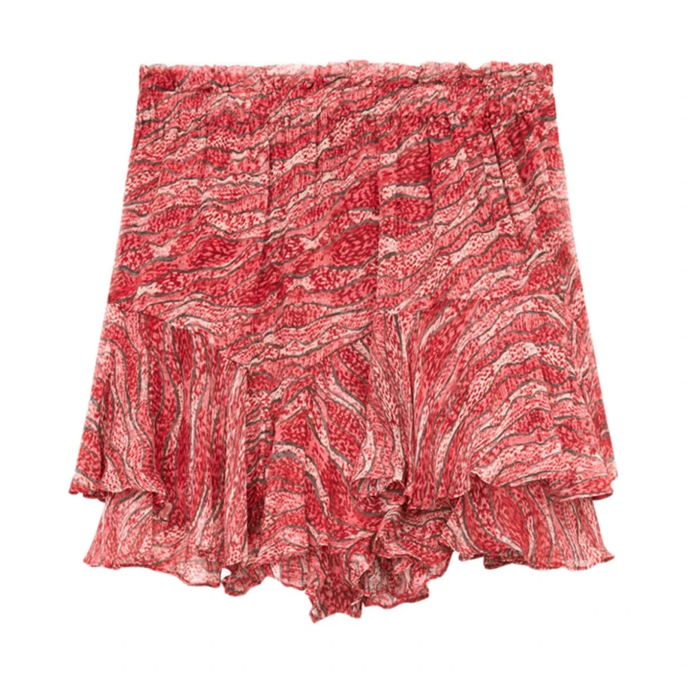 Isabel Marant Étoile Rode shorts voor moderne vrouwen Red Dames